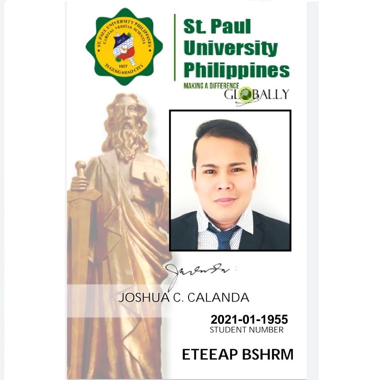 Joshua C. Calanda, Dubai (BS-HRM)